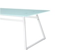 Idiya Acra white coffee table