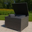 Taptingabi Outdoor Storage Box, Grey