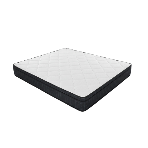 Horsham Bed Combo (Bed+Mattress),Queen Size, Gray