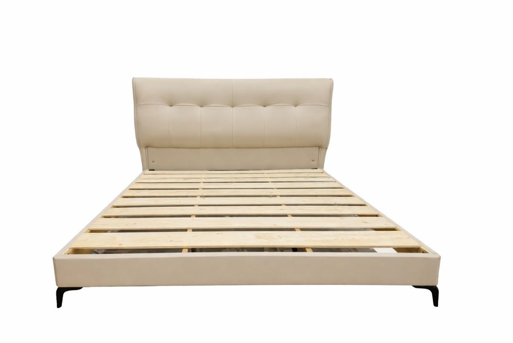Tanachibi Bed,Queen Size,Beige