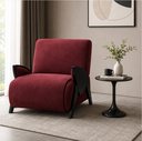 Riochichi Velvet Accent Lounge Chair – Modern Designer Armchair